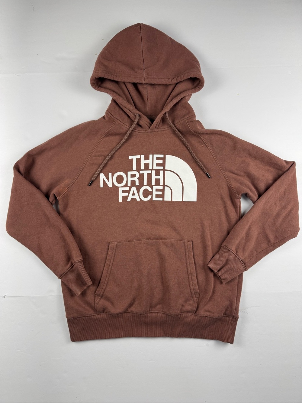 Women’s The North Face Brown Logo Pullover Hoodie